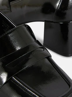 Loafer Mit Absatz Damen Gothic-Kleidung|Heels