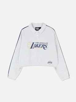 Sale „Los Angeles Lakers“ Polo-Sweatshirt Damen Hoodies Und Sweatshirts