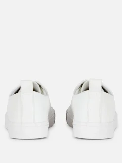 Discount Low-Top-Sneaker Aus Kunstleder Damen Sneakers