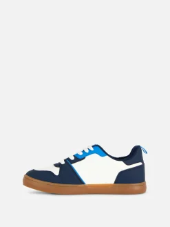 Low-Top-Sneaker In Blockfarben Kinder Sneakers