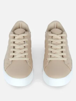 New Low-Top-Sneaker Mit Strasssteinen-Detail Damen Sneakers