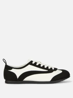 Online Low-Top-Sneaker Zum Schnüren Mit Plimsoll Damen Sneakers