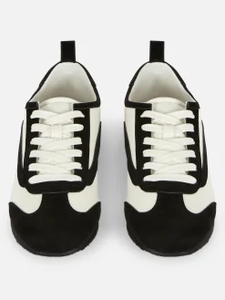 Online Low-Top-Sneaker Zum Schnüren Mit Plimsoll Damen Sneakers