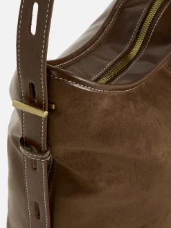 Online Lässige Tragetasche In Wildleder-Optik Damen Taschen Und Portemonnaies