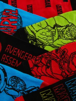 Best „Marvel Avengers“ Sneakersocken, 7er-Pack Kinder Socken