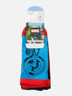 Best „Marvel Avengers“ Sneakersocken, 7er-Pack Kinder Socken