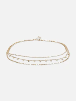 Sale Mehrlagige Bauchkette Mit Anhängern Damen Schmuck