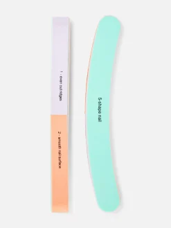 Online Mehrseitige Nagelpolierblöcke, 2er-Pack Nagelbehandlungen