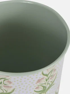 Discount Metall-Blumentopf Mit Print Blumentöpfe Und -Ständer