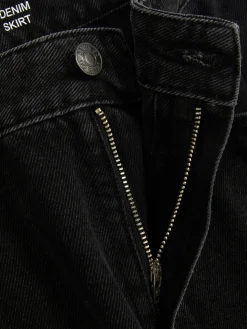 Midi-Jeansrock Damen Röcke|Denim