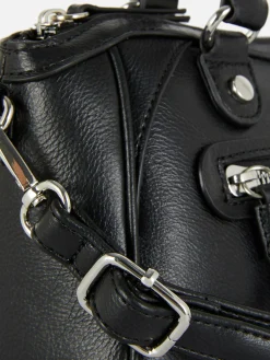 Outlet Mini-Handtasche Aus Kunstleder Damen Taschen Und Portemonnaies