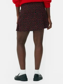 Outlet Minirock Mit Seitenreißverschluss Damen Röcke