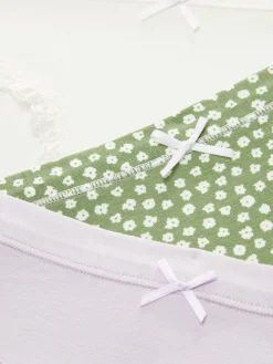 Hot Minislips Mit Spitzenbesatz, 3er-Pack Damen Slips