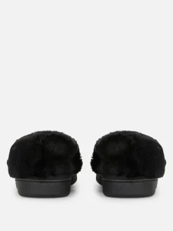 Online Mokassin-Hausschuhe Mit Kunstpelzfutter Damen Hausschuhe