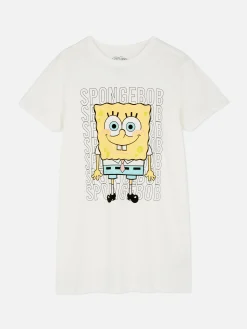 New Nachthemd Mit „SpongeBob“ Grafik Damen Schlafshirts Und Nachthemden