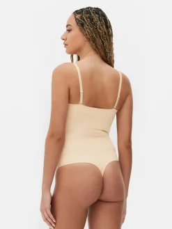 Sale Nahtloser Bandeau-Bodysuit Mit Tanga Damen Shapewear