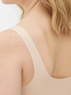 Hot Nahtloser, Eingefasster Stretch-BH Ohne Bügel Damen Bhs