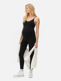 Best Nahtloser Umstands-Einteiler Damen Fitnesskleidung Und Activewear