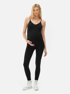 Best Nahtloser Umstands-Einteiler Damen Fitnesskleidung Und Activewear