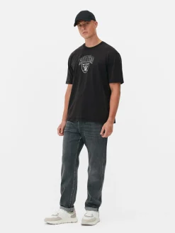 Sale „NFL Las Vegas Raiders“ T-Shirt Mit Grafik Herren Grafik-T-Shirts Und -Sweatshirts|Tops Und T-Shirts