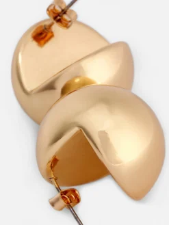 Hot Ohrstecker Mit Cutout-Kugel-Design Damen Schmuck