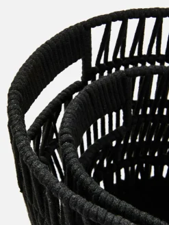 Outlet Ovaler Seilkorb Aufbewahrungsboxen Und Körbe