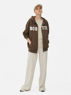 Best Oversize-Kapuzenpullover Mit Reißverschluss Damen Hoodies Und Sweatshirts