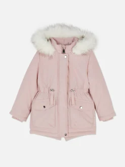 Parka Mit Kunstfellkapuze Kinder Jacken Und Mäntel