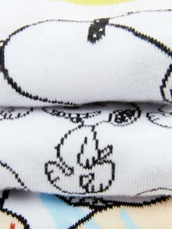 New „Peanuts Snoopy“ Sneakersocken, 3er-Pack Damen Socken