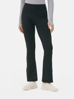 Hot Performance-Yoga-Leggings Mit Schlag Damen Fitnesskleidung Und Activewear