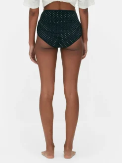 Online Periodenslips Mit Hohem Bund, 3er-Pack Damen Slips