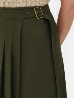 Outlet Plissierter „The Edit“ Rock Im Utility-Stil Damen Röcke