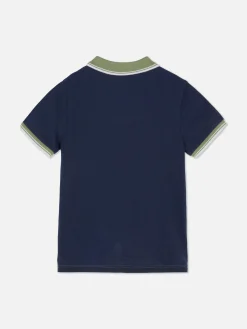 Outlet Poloshirt In Blockfarben Kinder Tops Und T-Shirts