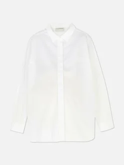 Online Popeline-Umstandsshirt Damen Blusen