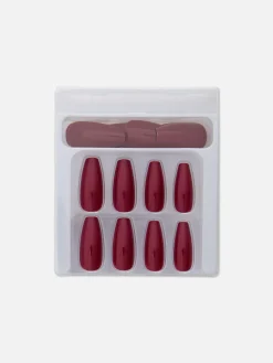 Hot PS… Glänzende Kunstnägel Im Stiletto-Stil Kunstnägel