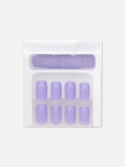 PS… Quadratische, Glänzende Kunstnägel Kunstnägel