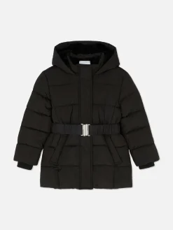 Hot Pufferjacke Mit Gürtel Kinder Jacken Und Mäntel
