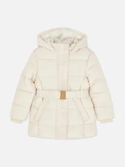 Clearance Pufferjacke Mit Gürtel Kinder Jacken Und Mäntel