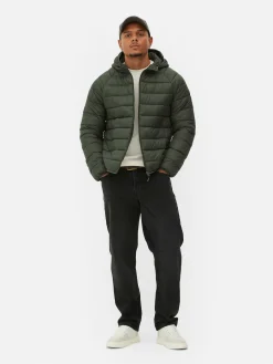 Pufferjacke Mit Kapuze Herren Jacken Und Mäntel