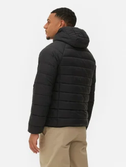 Outlet Pufferjacke Mit Kapuze Herren Jacken Und Mäntel