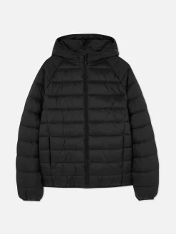 Outlet Pufferjacke Mit Kapuze Herren Jacken Und Mäntel