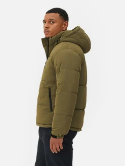 Sale Pufferjacke Mit Karomuster Herren Jacken Und Mäntel