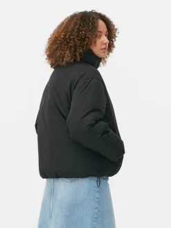 Best Pufferjacke Mit Trichterkragen Damen Jacken Und Mäntel