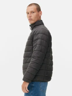 Hot Pufferjacke Mit Trichterkragen Herren Jacken Und Mäntel