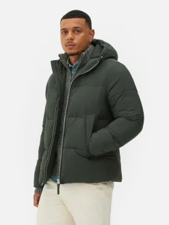 New Pufferjacke Mit Zwei-Wege-Reißverschluss Herren Jacken Und Mäntel