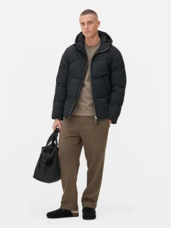 Best Pufferjacke Mit Zwei-Wege-Reißverschluss Herren Jacken Und Mäntel