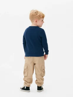 Clearance Pullover Mit Waffelstruktur (kleine Jungen) Kinder Pullover Und Cardigans