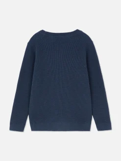 Clearance Pullover Mit Waffelstruktur (kleine Jungen) Kinder Pullover Und Cardigans