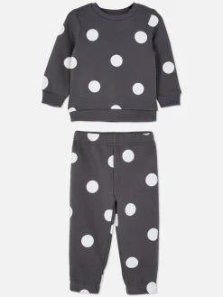 New Pullover Und Jogginghose Mit Pünktchenmuster Sets Und Outfits