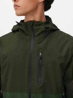 Sale Regenmantel In Blockfarben Mit Mehreren Taschen Herren Jacken Und Mäntel